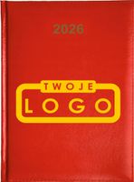 Kalendarz A5 2026 TYGODNIOWY TERMINARZ KSIĄŻKOWY LOGO TEKST GRAFIKA 25 szt