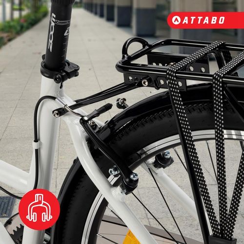 Rower trekkingowy damski ATTABO 17" Shimano Altus Dynamo Nexus Suntour na Arena.pl