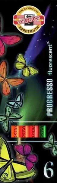 Kredki fluorescencyjne zdjęcie 1