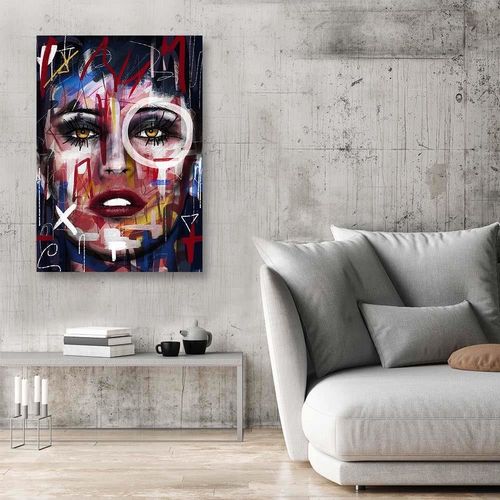 Obraz na płótnie – Canvas, Portret abstrakcja 40x60 na Arena.pl