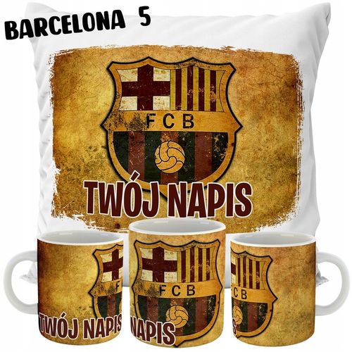 ZESTAW KUBEK + PODUSZKA FC BARCELONA DLA KIBICA na Arena.pl