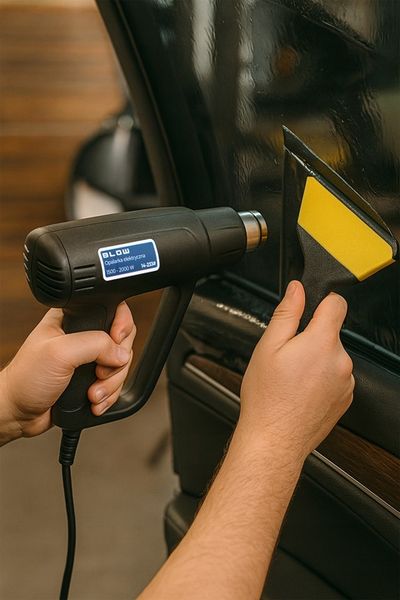 OPALARKA ELEKTRYCZNA 2000W REGULACJA 230V 2 BIEGI 100-600°C MOCNA + 4 zdjęcie 6