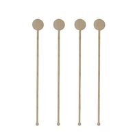 mieszadełko bambus 180mm kółko 100szt