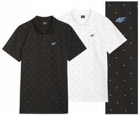 Zestaw dwóch męskich koszulek polo 4F PTSM435 10S+20S M