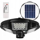 LAMPA LED SOLARNA 200W IP65 Z CZUJNIKIEM RUCHU I ZMIERZCHU