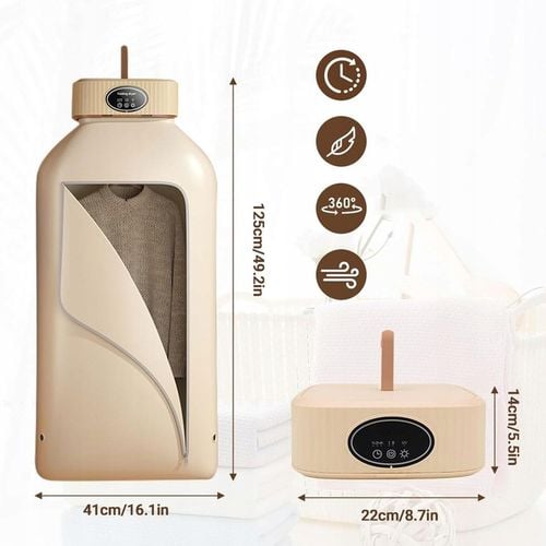 Przenośna Suszarka 600W Składana UV + Cicha 45dB Szybkoschnąca Do na Arena.pl