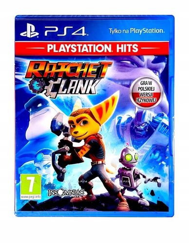 RATCHET & CLANK / WERSJA PL / PS4 PS5 / NOWA na Arena.pl