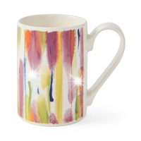 Portmeirion Kubek Meirion 350ml Floral Pink uniwersalny biały