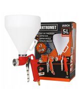 PNEUMATYCZNY PISTOLET DO TYNKOWANIA TYNKÓW 5L MALOWANIA ŚCIAN NATRYSKOWY