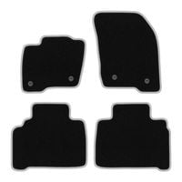 Dywaniki welurowe CARLUX-SILVER do Ford Galaxy MK3 2015- czarne
