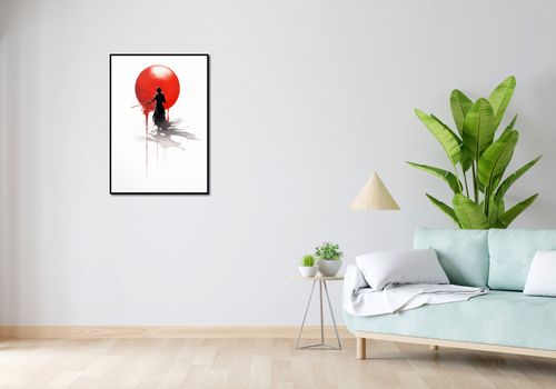 Plakat 59,4x84,1cm Samotny Samuraj na Arena.pl