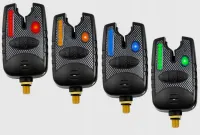 SYGNALIZATOR WĘDKARSKI WODOODPORNY CZUJNIK ALARM DIODY LINIA 8LED + BATERIA