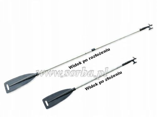 Pagaj-bosak teleskopowy czarny na Arena.pl