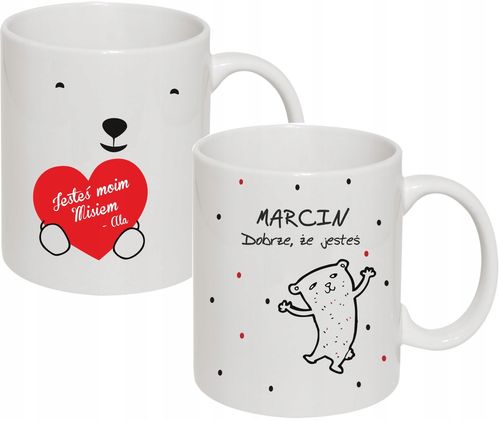 KUBEK WALENTYNKI dla dziewczyny HIT kubki dla par na Arena.pl