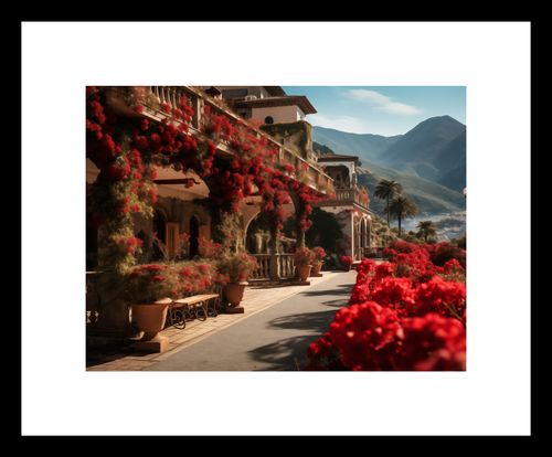 Plakat 20x15cm Czerwona Idylla na Arena.pl