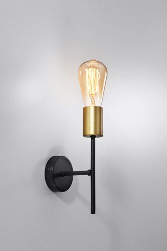 Crespilo lampa kinkiet czarny 1x40 E27 na Arena.pl
