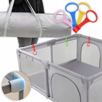 KOJEC DLA DZIECI PREMIUM 150x180 SUCHY BASEN 4 UCHWYTY TORBA