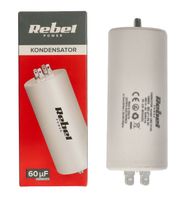 Kondensator rozruchowy silnikowy 60uF 450V URZ3140