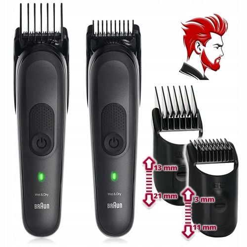 TRYMER DO BRODY NOSA USZU MASZYNKA DO WŁOSÓW GOLARKA BRAUN Series 7 na Arena.pl