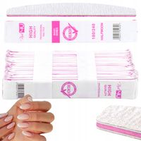 PILNIK DO PAZNOKCI Nail4U Basic Łódka 180/240 Bezpieczny ZESTAW 25