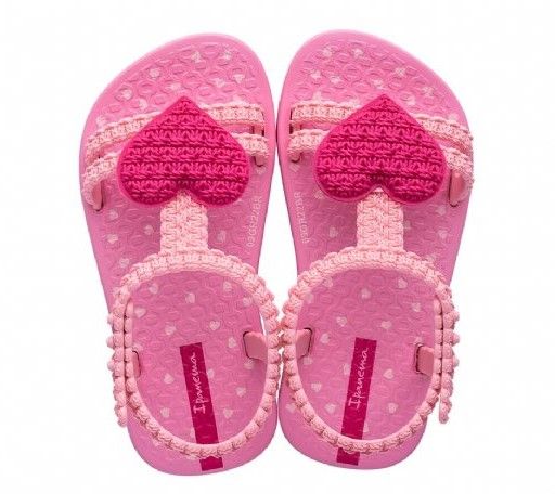 Sandałki dziecięce dziewczęce obuwie letnie plażowe płaskie Ipanema R.25/26 zdjęcie 4