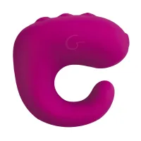 gvibe gring xl - silikonowy pierścień z silnikiem wibracyjnym, czarny