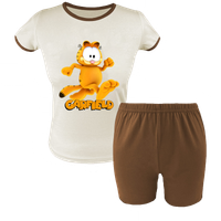 Krótka Piżama dziecięca Garfield i Przyjaciele