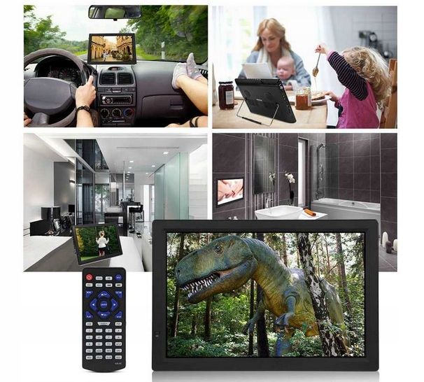 TELEWIZOR PRZENOŚNY 10" 12V/24V/230V DVB-T2 KAMPER zdjęcie 10