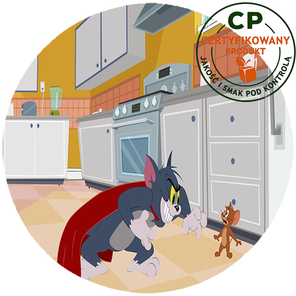 Opłatek na tort Tom i Jerry zdjęcie 1