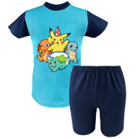 Krótka Piżama dziecięca Pokemon