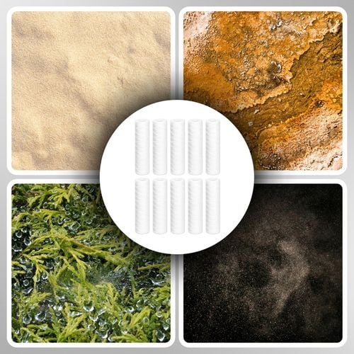 FILTR DO WODY WKŁAD FILTRUJĄCY SZNURKOWY ZMIĘKCZAJĄCY PP5 10" ZESTAW na Arena.pl