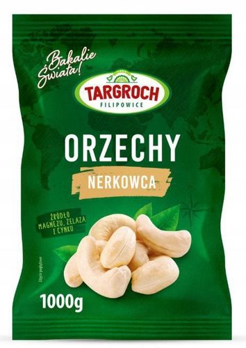 Targroch orzechy nerkowca 1 kg na Arena.pl