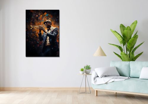Obraz 70x100cm Symfonia na Trąbce na Arena.pl