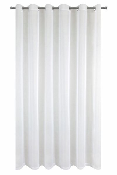 Firana gotowa na przelotkach LUCY 400x250 Eurofirany biała zdjęcie 6