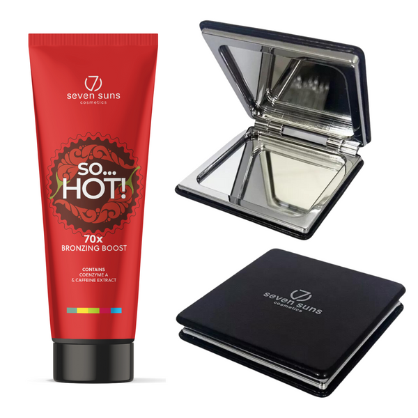 7suns so… HOT! Tingle Bronzer 250ml + Podwójne Lusterko Gratis zdjęcie 1