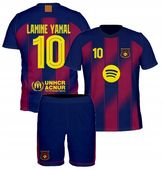 Strój Piłkarski Lamine Yamal Barcelona komplet koszulka spodenki 134