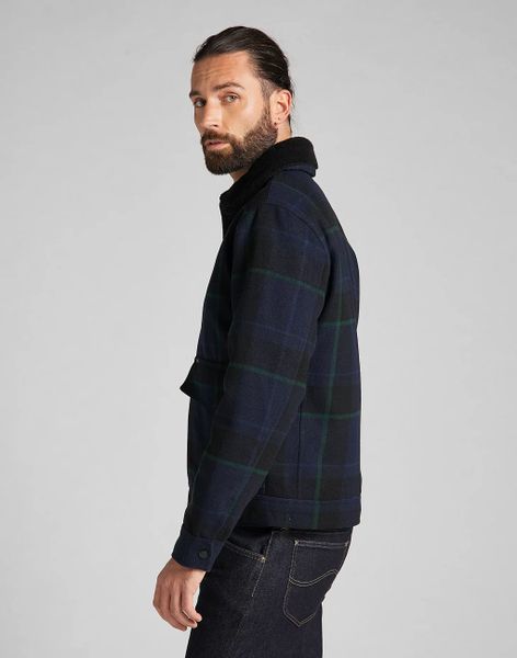 LEE WOOL JACKET NAVY L86PCS35 L zdjęcie 3