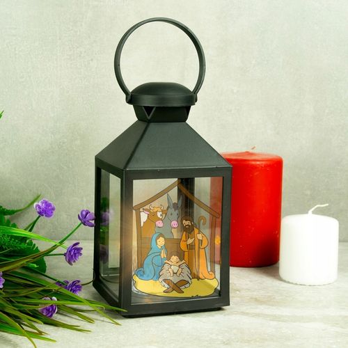 LAMPION ADWENTOWY LATARENKA ŚWIĄTECZNA NA RORATY DEKORACJA LED na Arena.pl