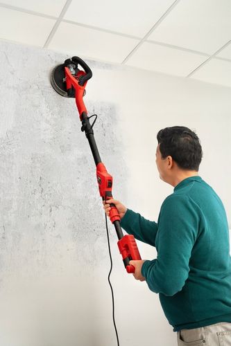 SZLIFIERKA DO GIPSU ŻYRAFA GŁADZI TYNKÓW LED Z ODSYSEM PAPIER WALIZKA WOREK na Arena.pl