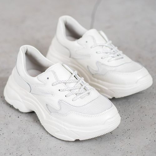 Skórzane Białe Sneakersy r.38 na Arena.pl