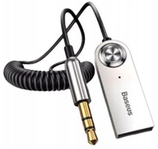 BASEUS TRANSMITER ADAPTER ODBIORNIK AUDIO BLUETOOTH AUX DO SAMOCHODU AUTA na Arena.pl