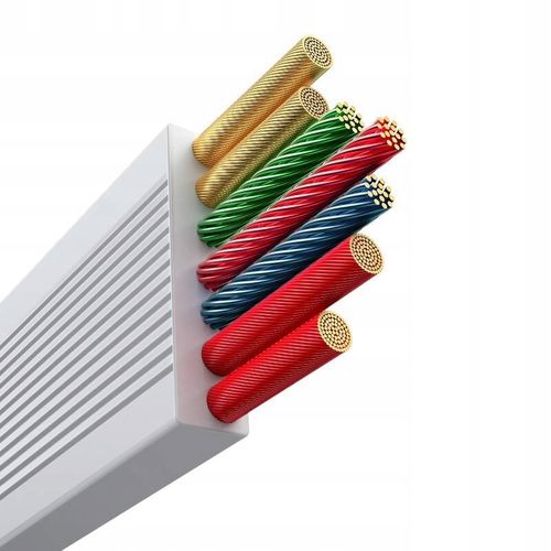 Kabel USB Baseus Free2Draw Retractable Cable 3in1 100W 1,1m white na Arena.pl