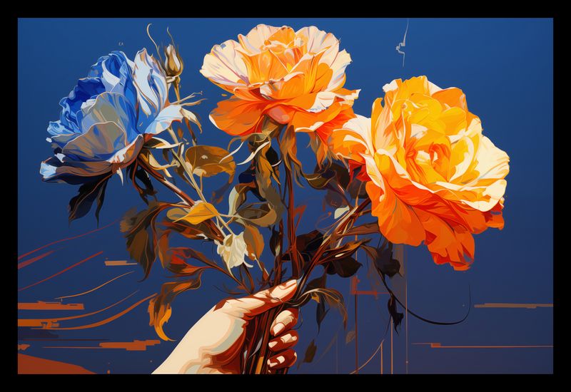 Plakat 30x20cm Żywy Uścisk zdjęcie 2