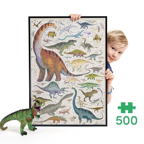 Puzzle 500 Elementów Puzzlove Dinozaury na Arena.pl