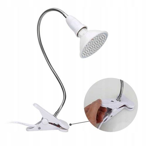 LAMPA Z ŻARÓWKA E27 DO WZROSTU UPRAWY ROŚLIN PANEL FULL SPECTRUM 20W 200LED na Arena.pl
