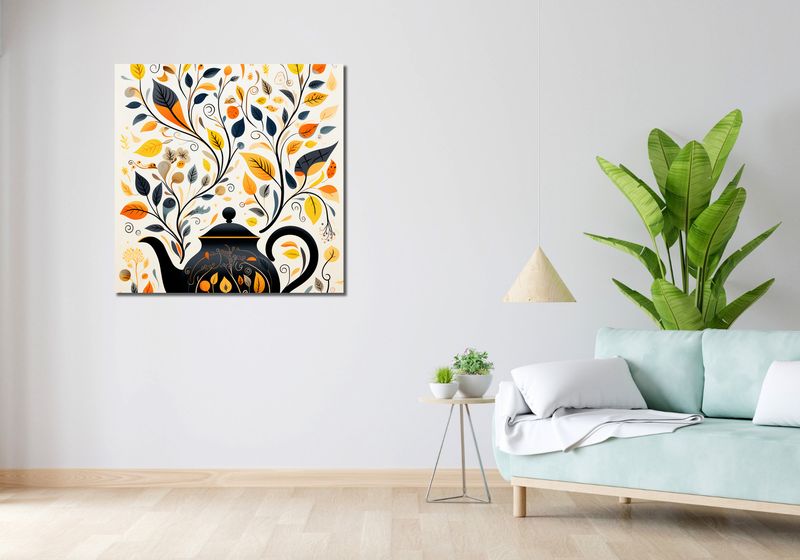 Obraz 90x90cm Jesienna Melodia zdjęcie 2