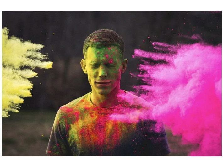 Holi powder kolory proszek festiwar kolorów 10szt zdjęcie 6