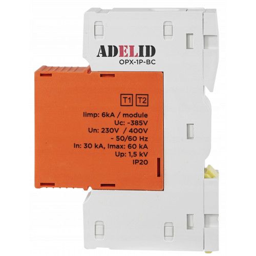 OGRANICZNIK PRZEPIĘĆ 1-FAZ B+C 60KA 230V 385V CE na Arena.pl