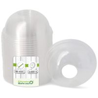 wieczko pla wypukłe z otworem śr. 95 mm 100 szt.