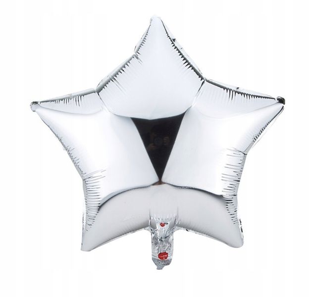 Balony Urodzinowe 10Szt Srebrny Konfetti Litera 0 zdjęcie 4